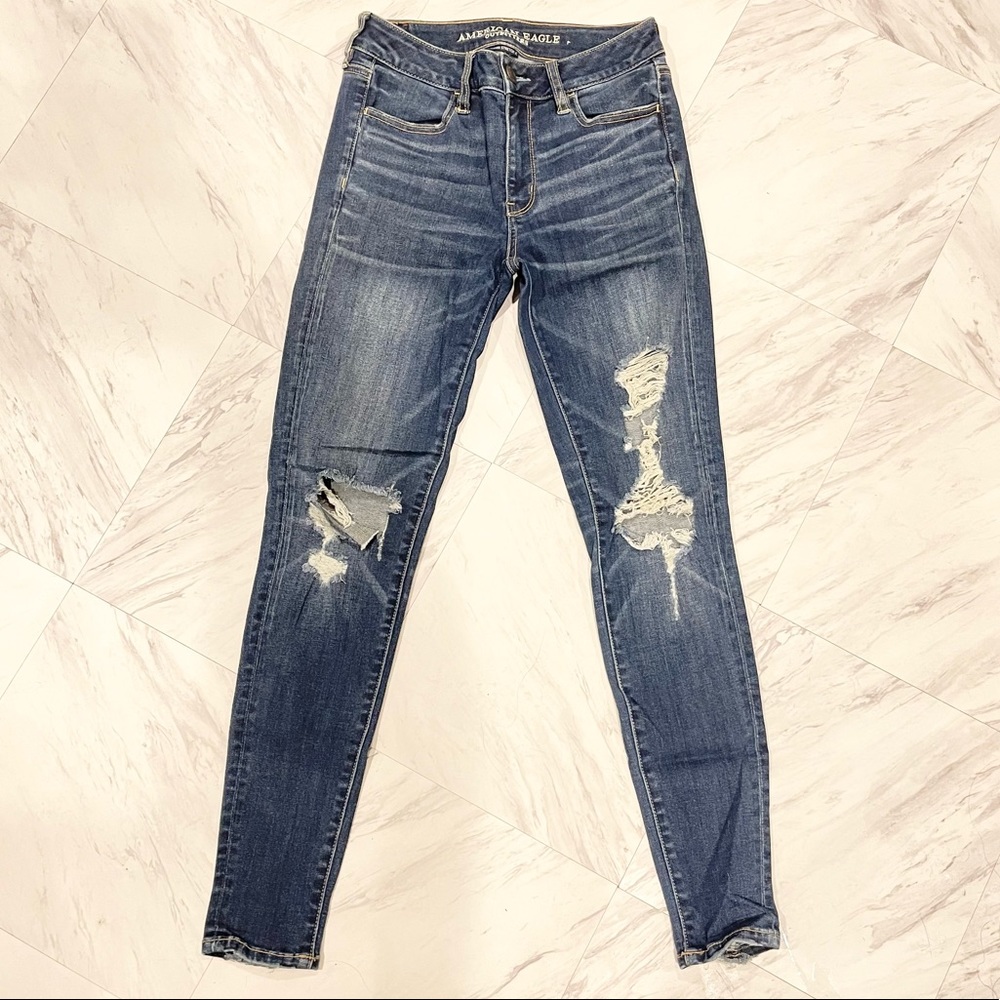 American Eagle high rise Jegging size 4